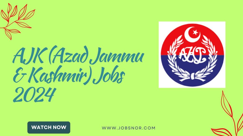 AJK Police Jobs 2024