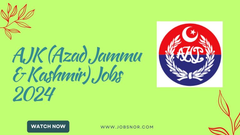 AJK Police Jobs 2024