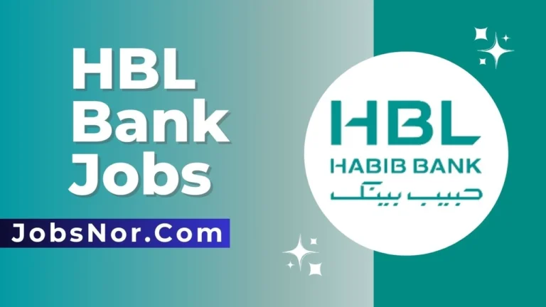 HBL Bank Jobs 2024 Application Form