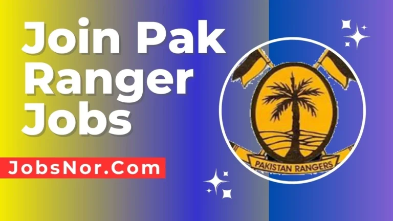 Join Pak Ranger Jobs 2024 Online Apply