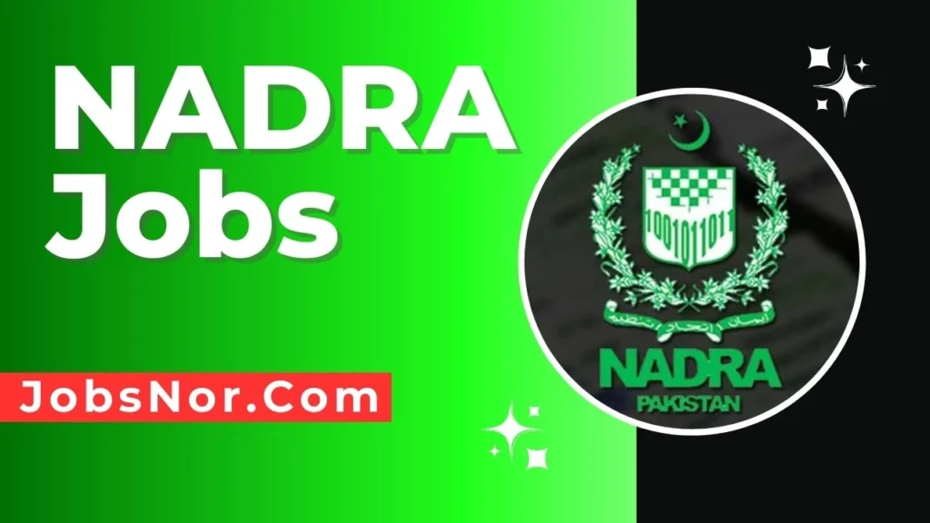 NADRA Jobs 2024 Application Form