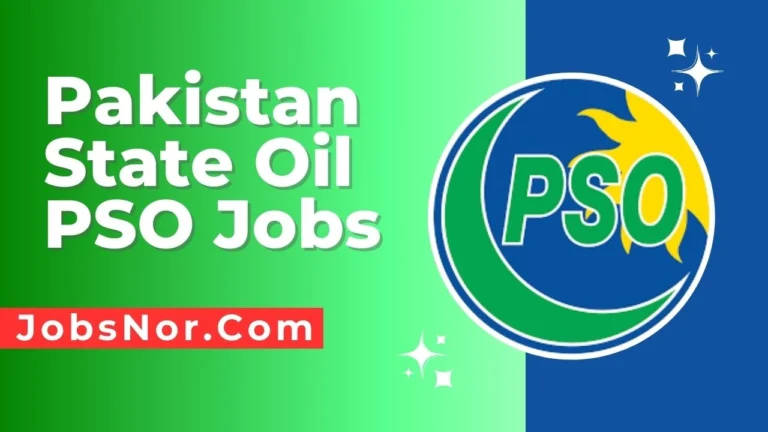 Pakistan State Oil PSO Jobs 2024 Application Form