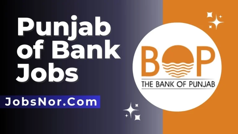 Punjab of Bank Jobs 2024 Apply Online