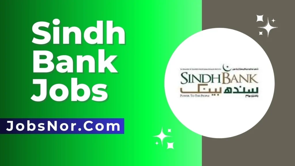 Sindh Bank Jobs 2024 Online Apply 