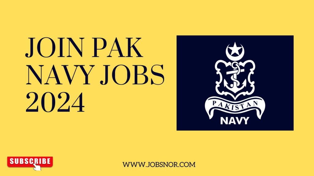 Pak Navy Jobs 2024 Advertisement