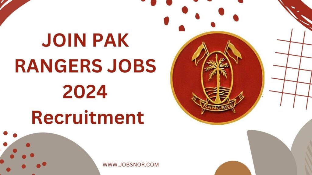 Pak Rangers Jobs 2024 Recruitment