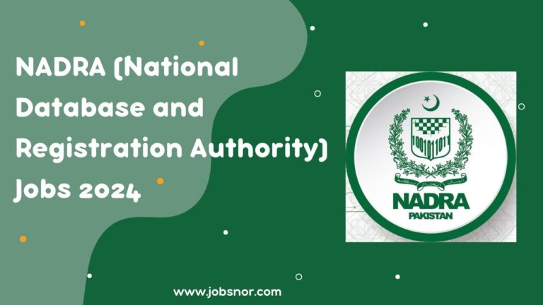 NADRA Jobs 2024 Recruitment